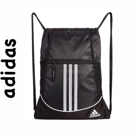 adidas Handbags - Adidas Sack Back Pack Black & White New with Tag